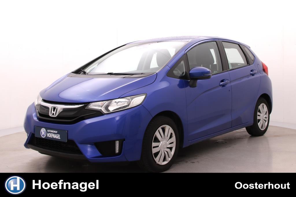 Honda Jazz 1.3 i-VTEC Trend | Cruise Control | Stoelverwarmi, Auto's, Voorwielaandrijving, Stof, Gebruikt, Zwart