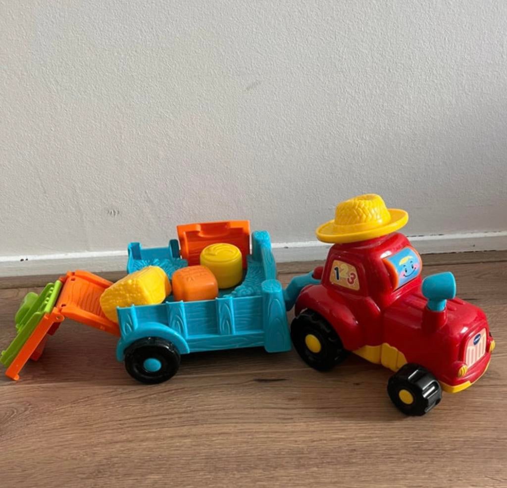 V tech tractor, Kinderen en Baby's, Speelgoed | Vtech, Verzenden, Zo goed als nieuw