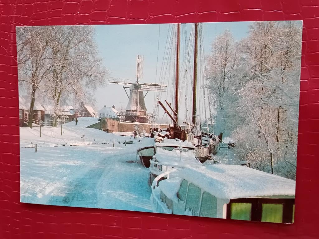 Ansichtkaart Sloten, Verzenden, Friesland