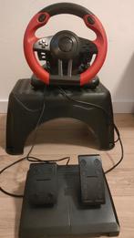 Racing Wheel - Racestuur met Pedalen, Spelcomputers en Games, Spelcomputers | Sony PlayStation Consoles | Accessoires, Ophalen