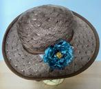 Bruine hoed maat 56/57, Ophalen of Verzenden, Zo goed als nieuw, 56 of 57 cm (M, 7 of 7⅛ inch), Hoed