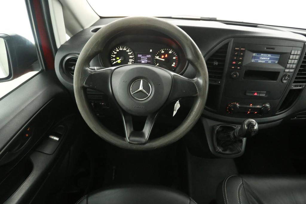 Mercedes-Benz Vito CDI Extra Lang 140PK | MARGE | Airco | 3, Auto's, Bestelauto's, Voorwielaandrijving, Euro 5, Gebruikt, 1782 kg