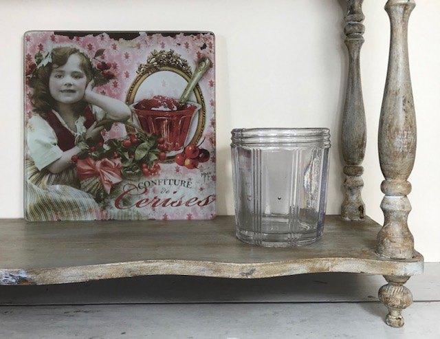 Antieke Franse zware confiture pot, Ophalen of Verzenden