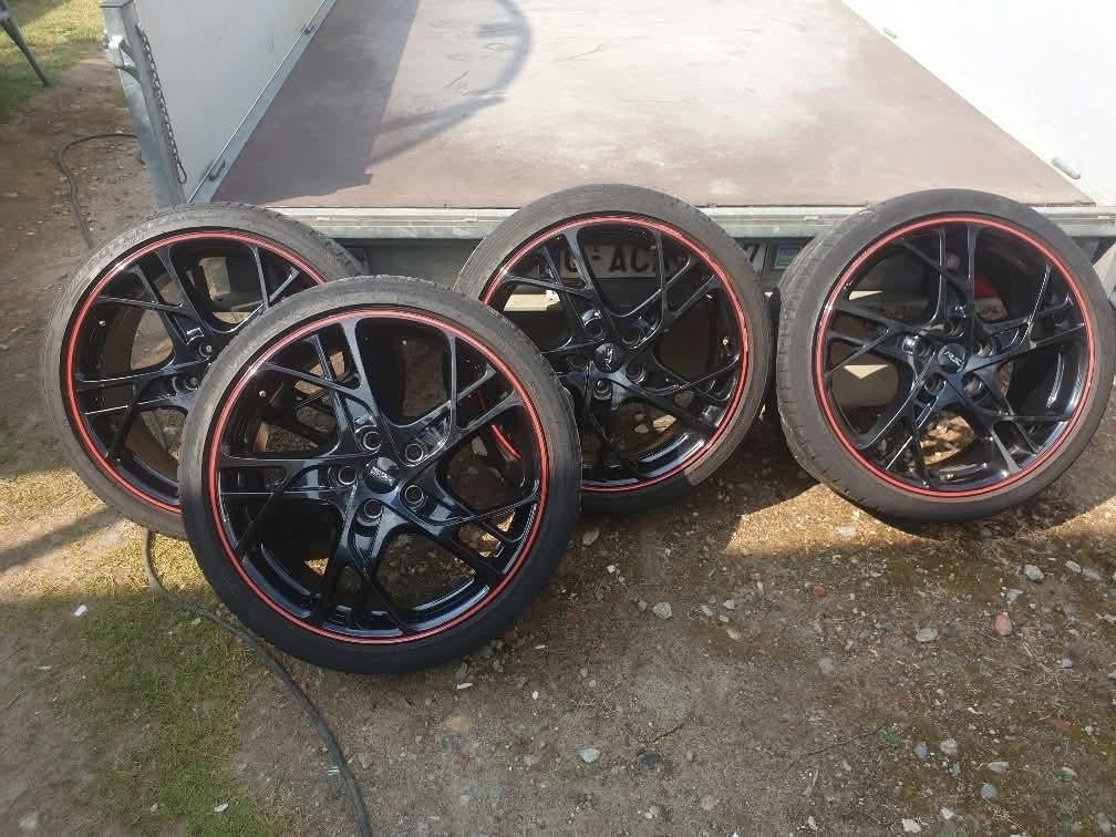 Renault megane rs III 19 inch velgen orgineel 403007971R, Gebruikt, Banden en Velgen, 235 mm, Personenwagen