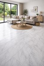Tegel Klik PVC met eigen ondervloer incl. alles 40€ per m2, 60 cm of meer, Nieuw, Ophalen of Verzenden, 10 m² of meer