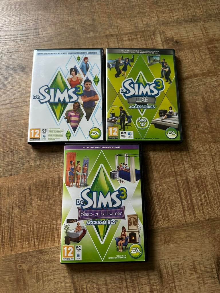 Sims 3 + uitbreidingen, Spelcomputers en Games, Games | Pc, Gebruikt, 1 speler, Ophalen of Verzenden, Vanaf 12 jaar