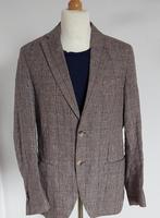 Nieuw! Massimo Dutti linnen Colbert maat L, Maat 52/54 (L), Bruin, Verzenden, Nieuw