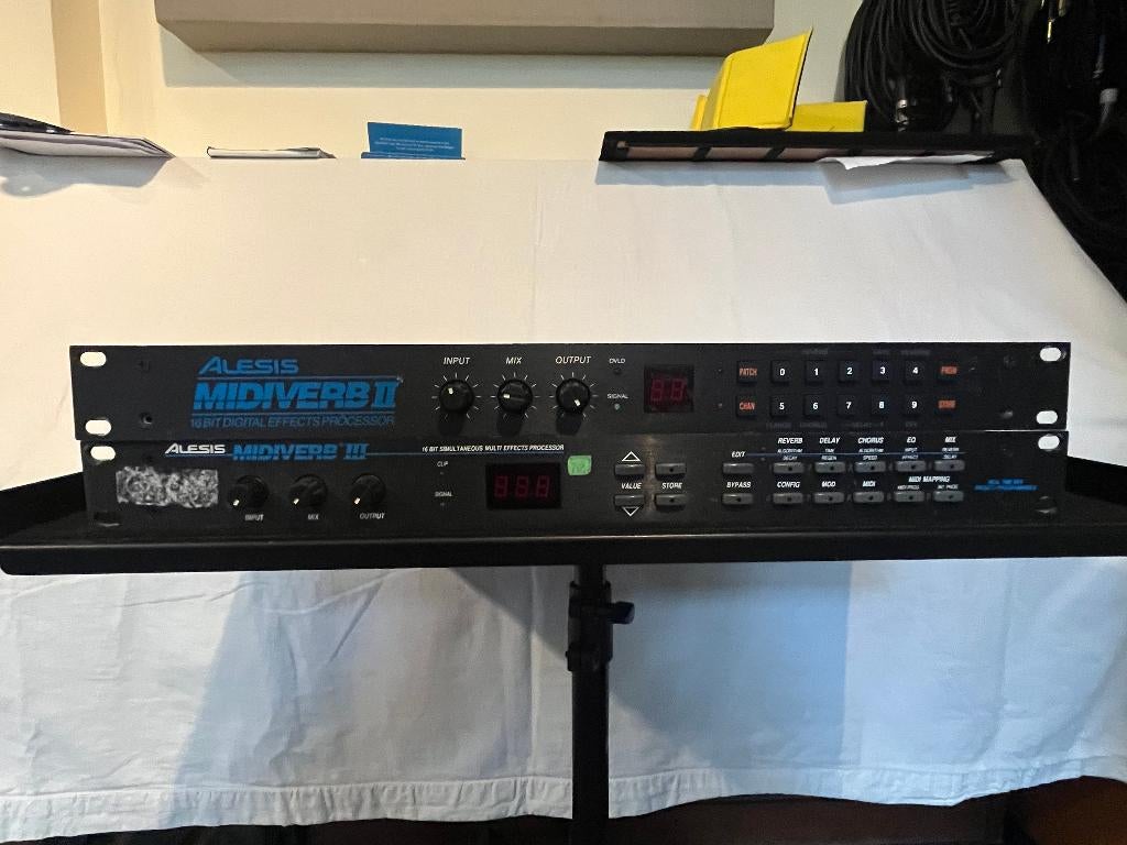 Alesis Midiverb II en III, Muziek en Instrumenten, Ophalen, Gebruikt, Delay of Echo