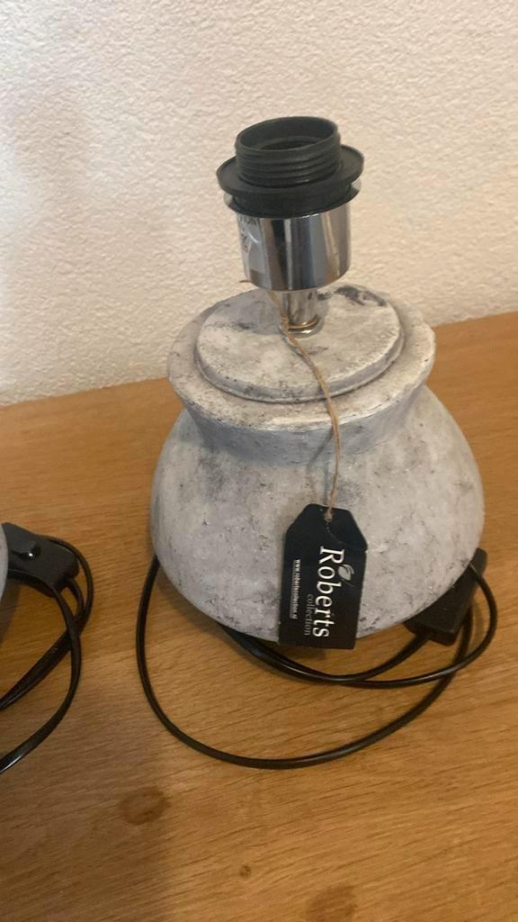 2 Schemerlampen Roberts Collection, Huis en Inrichting, Lampen | Losse lampen, Zo goed als nieuw, Overige typen, Minder dan 30 watt