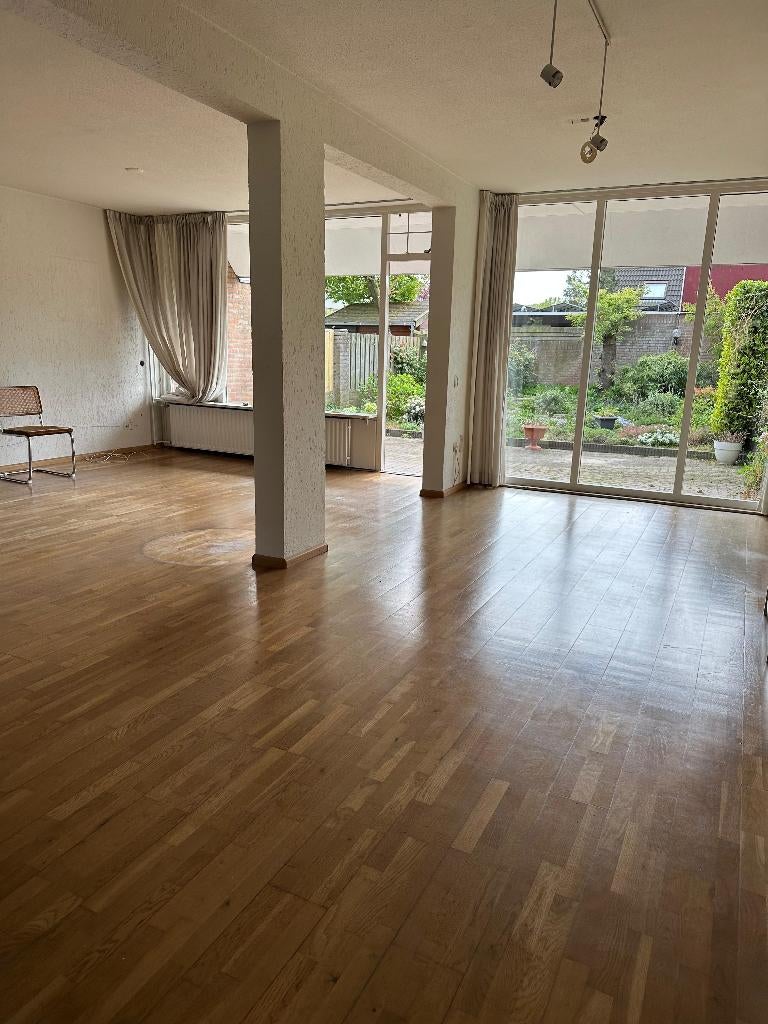 Houten parketvloer vintage jaren 70 - 44 m2, Ophalen, Gebruikt