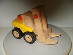 Zware Houten heftruck in nieuwstaat, Ophalen of Verzenden, Zo goed als nieuw, Duw- of Trekspeelgoed