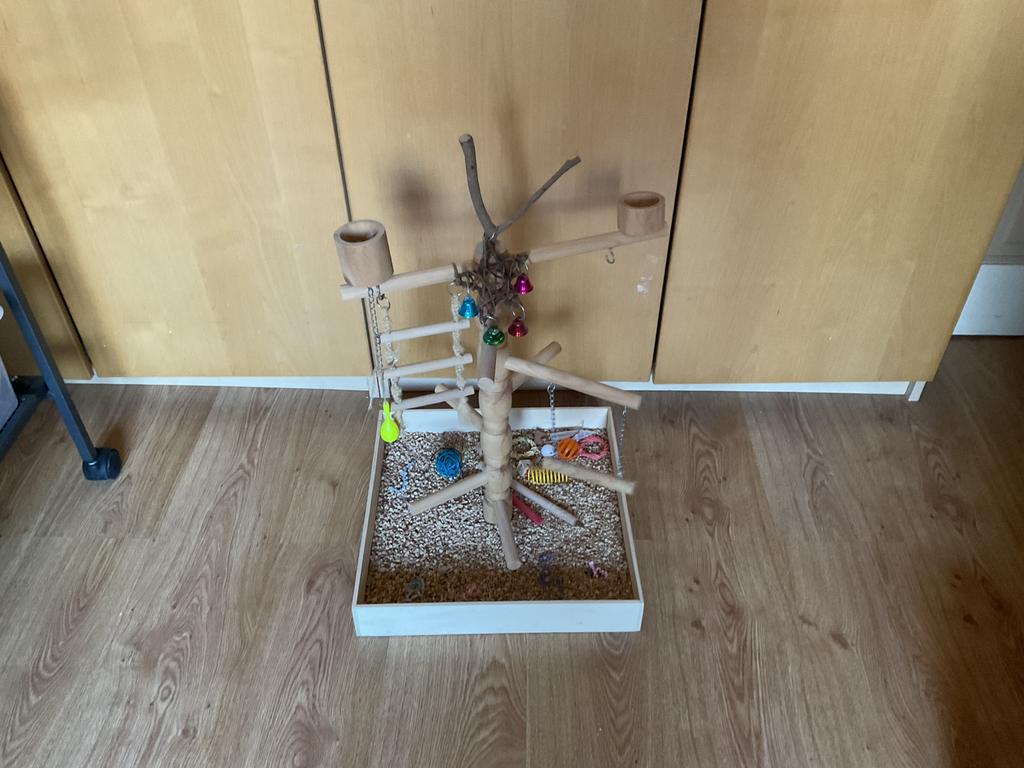 Speeltoestel voor vogels, Dieren en Toebehoren, Vogels | Toebehoren, Ophalen, Gebruikt