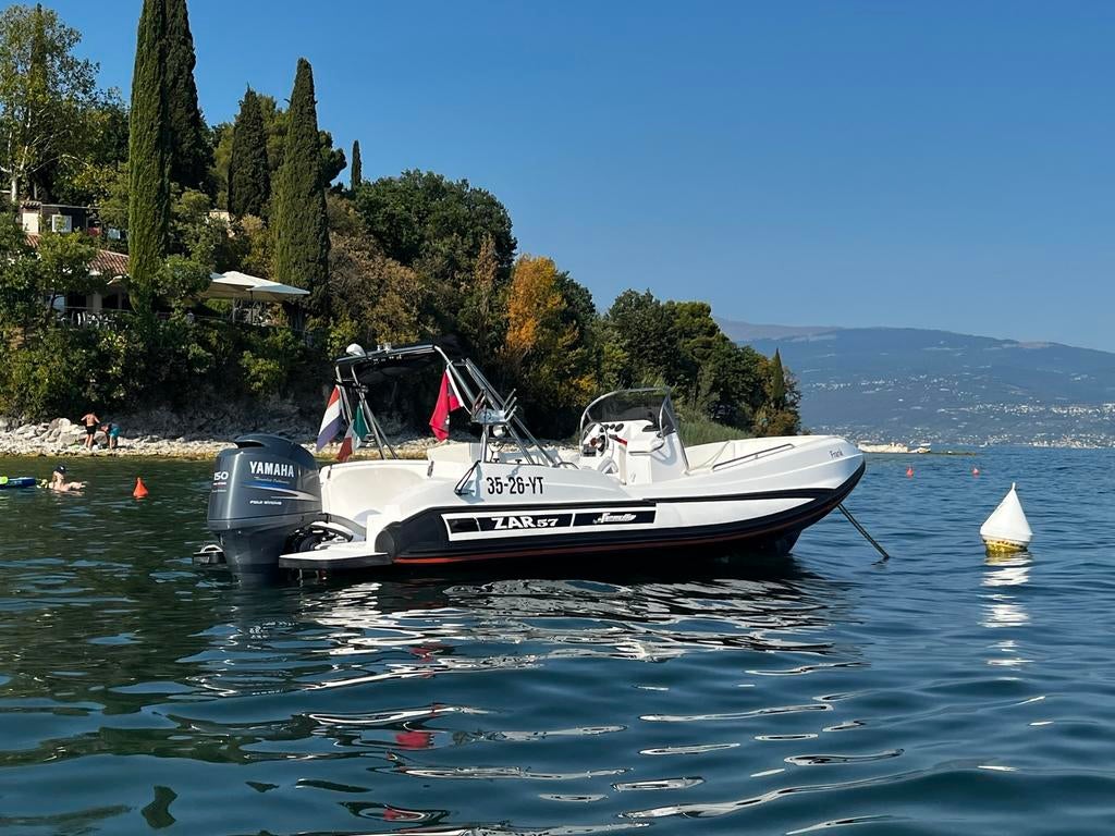 Zar Formenti 57 Welldeck 150PK Yamaha | Eerste eigenaar, Watersport en Boten, Ophalen, 120 tot 200 pk, Zo goed als nieuw, 3 tot 6 meter