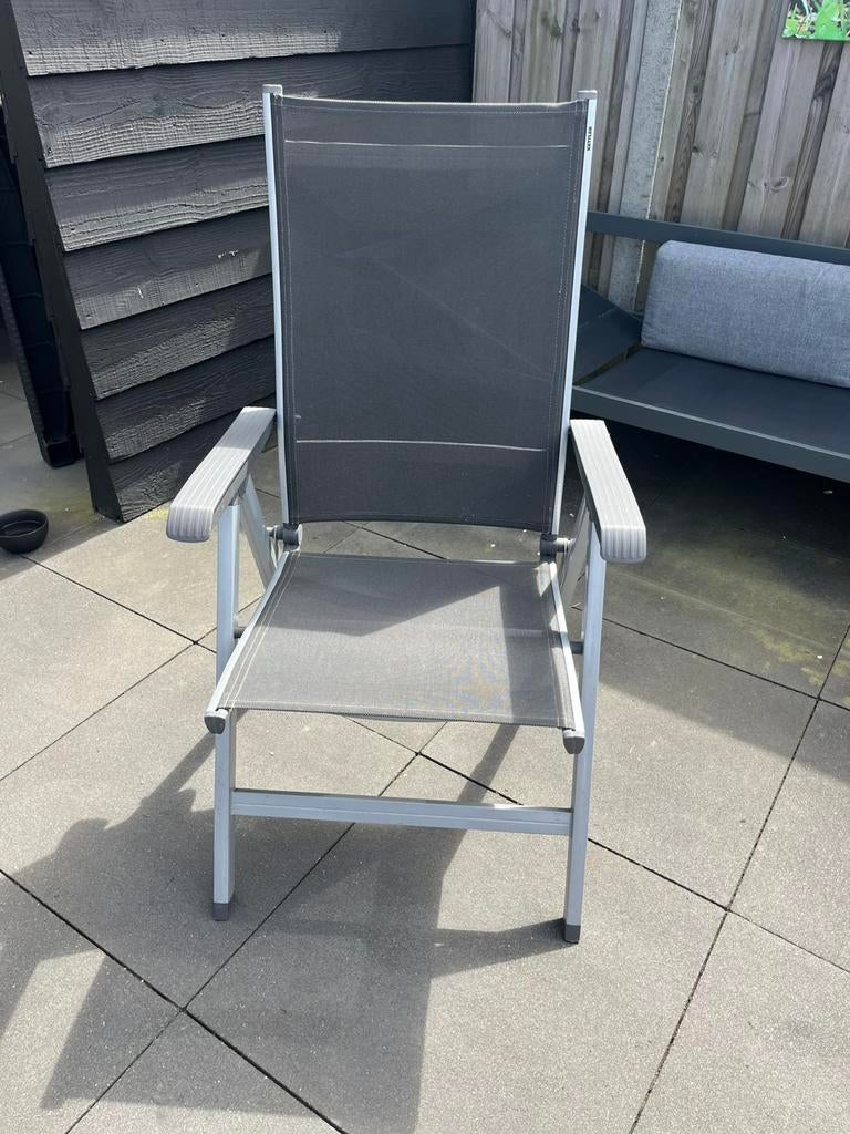 4 kettler stoelen, Tuin en Terras, Tuinstoelen, Ophalen of Verzenden, Zo goed als nieuw, Metaal