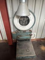 Antieke Jan Molenschot Vloerweegschaal - 60 kg, Doe-het-zelf en Verbouw, Weegschalen, Ophalen, Gebruikt, Vloerweegschaal, 50 tot 100 kg