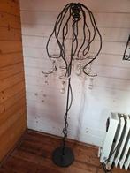 Vloer ijzereren kandelaar, Huis en Inrichting, Woonaccessoires | Kandelaars en Kaarsen, Ophalen, Minder dan 25 cm
