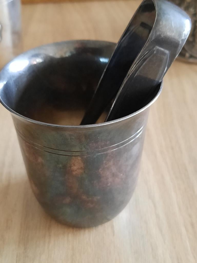 Sola 100 suikerbeker met suikerpakker, Antiek en Kunst, Antiek | Bestek, Ophalen of Verzenden