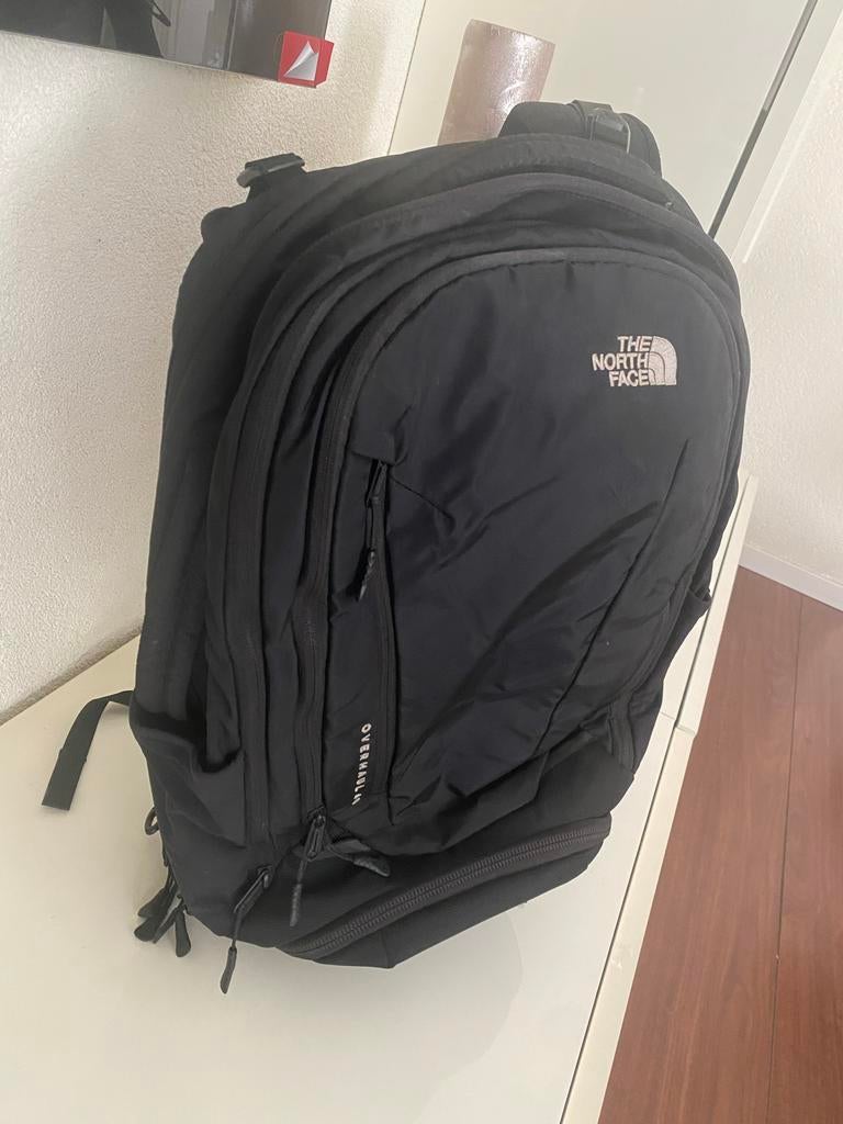 The North Face Overhaul 40 Reis Rugzak - Zwart, Sieraden, Tassen en Uiterlijk, Tassen | Rugtassen, Gebruikt, 25 tot 40 cm, Ophalen of Verzenden