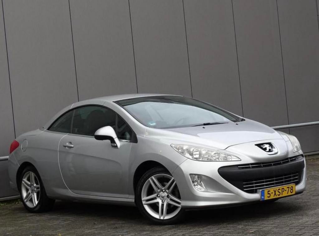 Peugeot 308 1.6 VTI CC 2009 Grijs, Auto's, Peugeot, Particulier, Benzine, B, Cabriolet, Handgeschakeld, Geïmporteerd, Zilver of Grijs