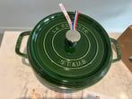 Staub La Cocotte 24 cm Basilicum nieuw, Gietijzer, Nieuw, Ophalen of Verzenden, Staub