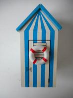 Spaarpot van hout. Klein houten strandhuisje strand zee, Ophalen, Zo goed als nieuw, Steen, Aardewerk of Keramiek, Overige thema's