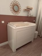 Ledikant + commode mat wit Kidsmill Alaska, Ophalen, Zo goed als nieuw, Jongetje of Meisje