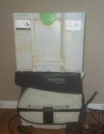 Festool invalzaag met stofzuiger, Ophalen, Gebruikt, Invalzaag, 30 tot 70 mm