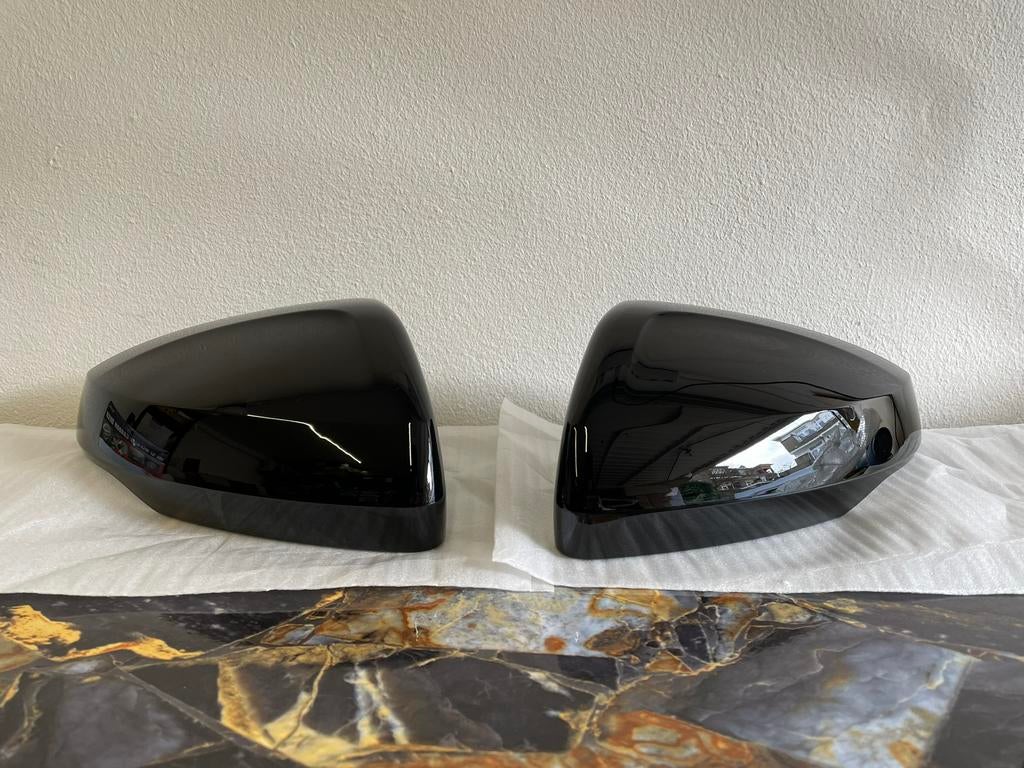 Zwarte spiegelkappen tekoop voor Audi A1 & VW Polo AW, Ophalen of Verzenden