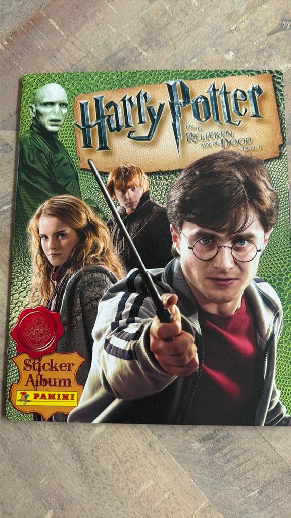 Panini harry potter compleet relieken van de dood deel 1, Ophalen of Verzenden, Zo goed als nieuw, Plaatje