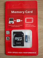 Micro sd Kaart 128GB of 256GB met adapter, Ophalen, SD, Nieuw, Overige