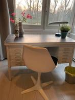 Vintage stalen bureau, in goede staat, Huis en Inrichting, Bureaus, Ophalen, Gebruikt, Bureau