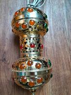 Oosterse hanglamp met gekleurde kralen, Ophalen, Gebruikt, Oosters, Vintage