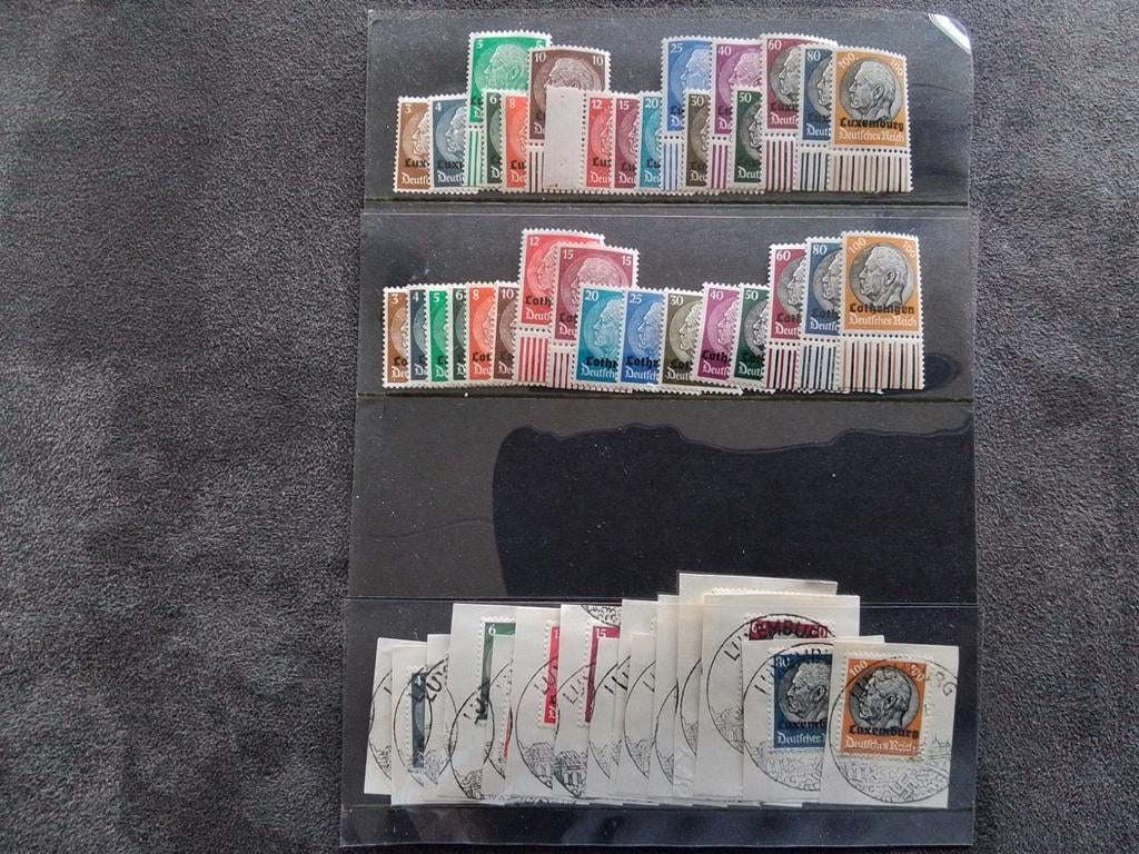 Duitse bezette gebieden  Luxemburg en Lotharingen., Ophalen of Verzenden, Buitenland