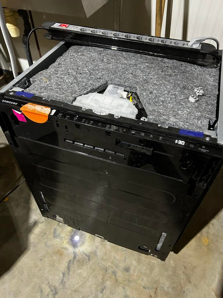 Samsung vaatwasser - volledig inbouw - zgan - nochris, Gebruikt, 60 cm of meer, Ophalen of Verzenden, Inbouw