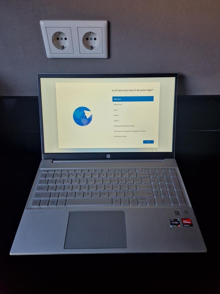 HP Pavilion 15 inch AMD Ryzen 5 5500U 16GB/512GB, Gebruikt, 2 tot 3 Ghz, AMD Ryzen 5 5500U with Radeon Graphics, SSD