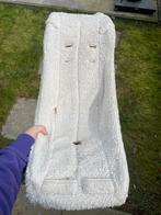 Melia babyschaal bakfiets met schapenvacht hoes, Overige merken, Gebruikt, Overige methoden, 0 t/m 18 kg