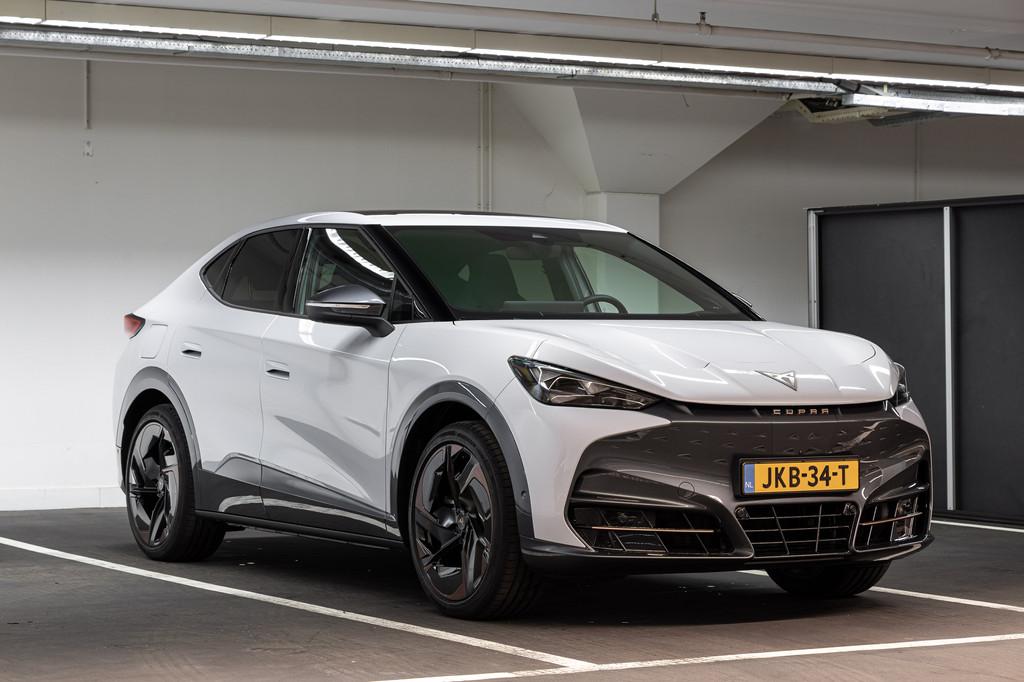 CUPRA Tavascan Adrenaline 82 kWh, Automaat, Gebruikt, Alcantara, Wit