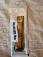 Nieuwe 22mm bruine lederen horlogeband, Ophalen of Verzenden