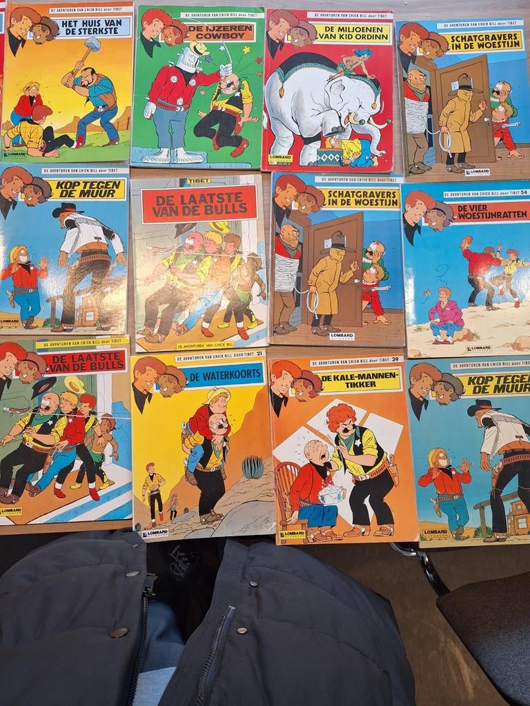 Grote collectie strips en tijdschriften, Boeken, Meerdere stripboeken, Ophalen of Verzenden, Gelezen