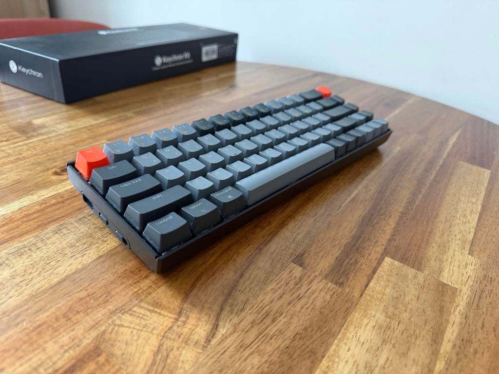 Keychron K6 Mechanical Keyboard, Computers en Software, Toetsenborden, Gaming toetsenbord, Ophalen of Verzenden, Zo goed als nieuw