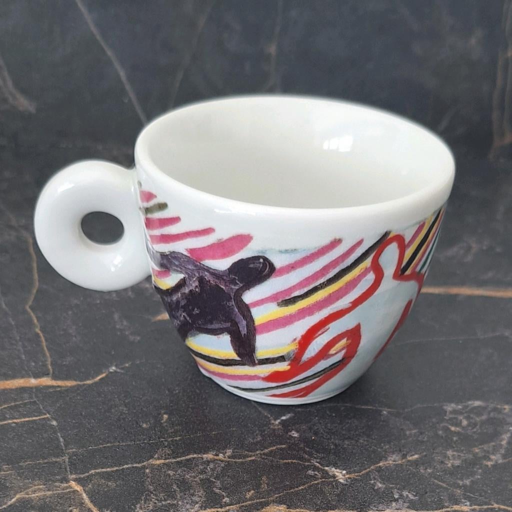 Illy Collection 1997 Espresso Kopje - Kunstzinnig Design, Ophalen of Verzenden, Zo goed als nieuw, Overige stijlen, Kop(pen) en/of Schotel(s)