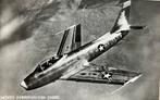 Ansichtkaart met Vliegtuig Straaljager F-86 Sabre, Verzamelen, Ophalen of Verzenden, Zo goed als nieuw, Kaart, Foto of Prent
