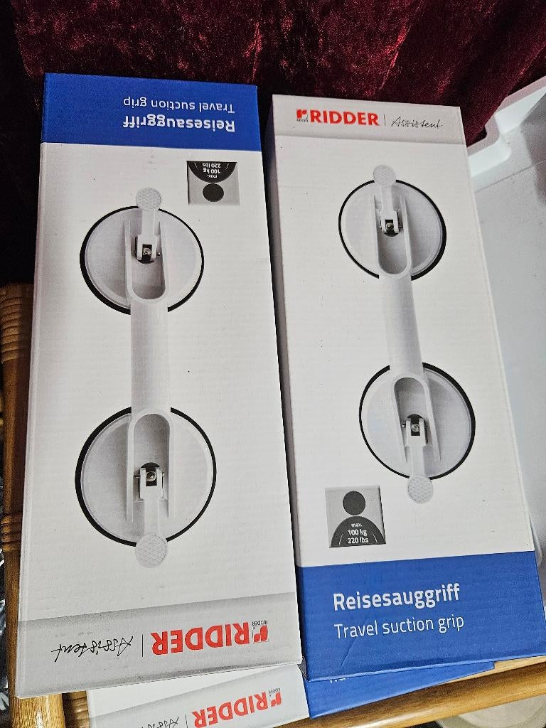 4 Handgrepen met zuignappen, Ophalen of Verzenden, Nieuw