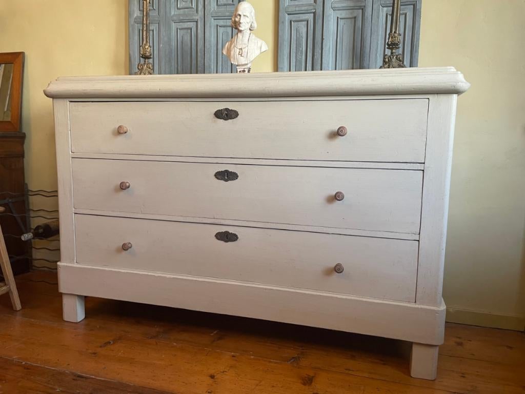 Antieke Ladenkast Ladekast Commode Breed 149 cm. Hollands, Ophalen