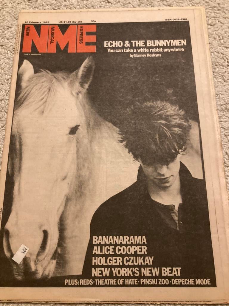 NME 1982 BANANARAMA Depeche Mode ALICE COOPER, Ophalen of Verzenden, Muziek, Film of Tv