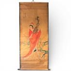 Een Chinees scroll schilderij, Ophalen of Verzenden