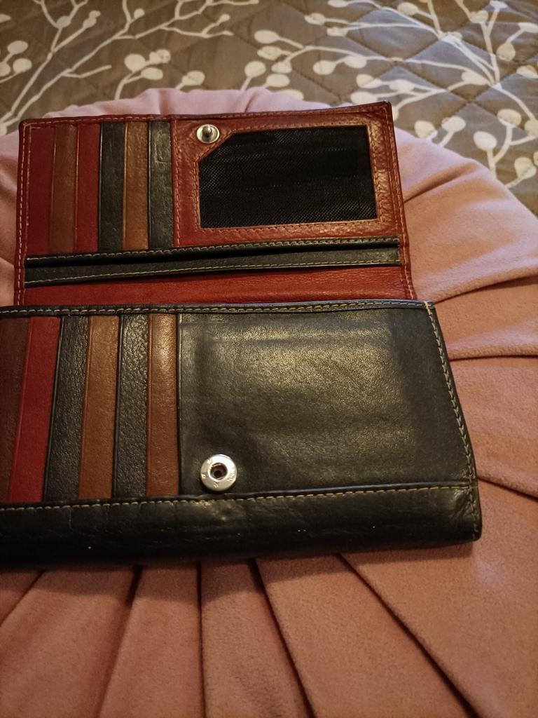 leuke beurs leer, Ophalen of Verzenden, Leer