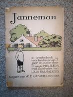 Antiek Prentenboek Janneman 1912 - D. van der Meulen, Ophalen of Verzenden, Gelezen, D. van der Meulen, Prentenboek