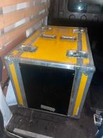 Stevige Flightcase - Geel/Zwart - Ideaal voor apparatuur, Ophalen of Verzenden, Gebruikt, Overige instrumenten, Flightcase