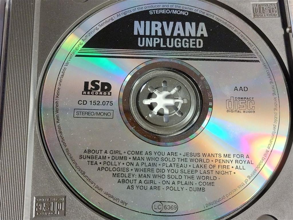 Nirvana - Unplugged Live USA, Ophalen of Verzenden, Zo goed als nieuw, Poprock